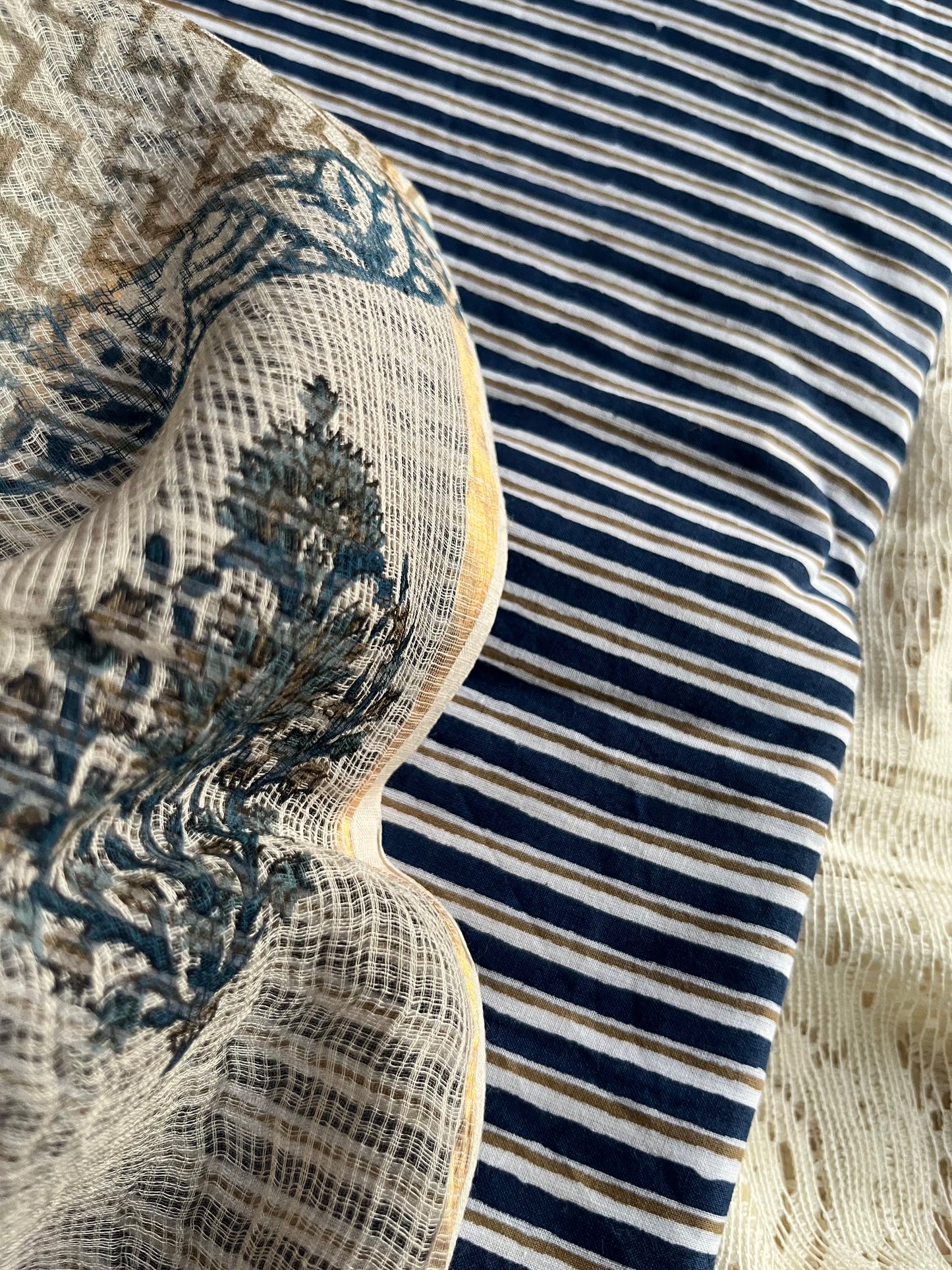 Cotton kurta bottom Kota Doria dupatta