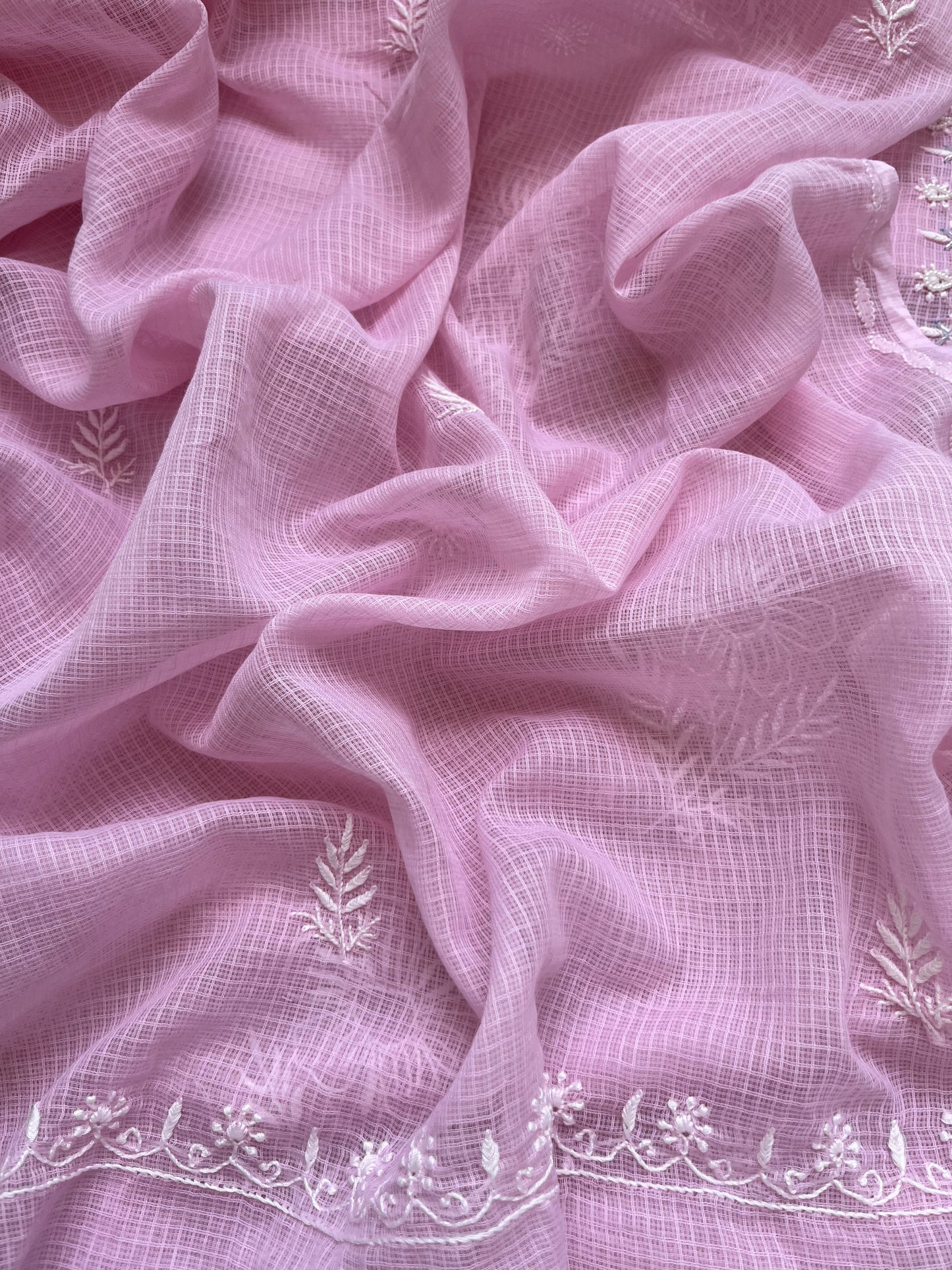 Kota Chikankari Kurta Dupatta
