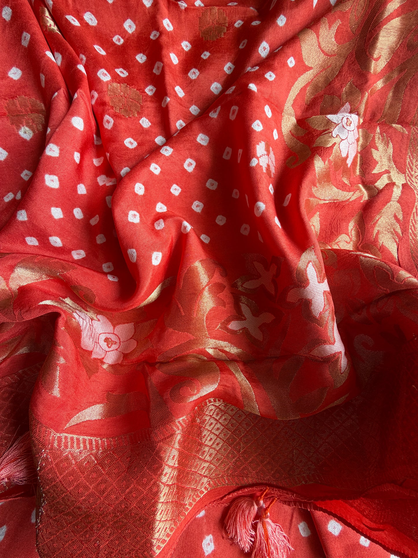 Modal Bandhani kurta bottom dupatta
