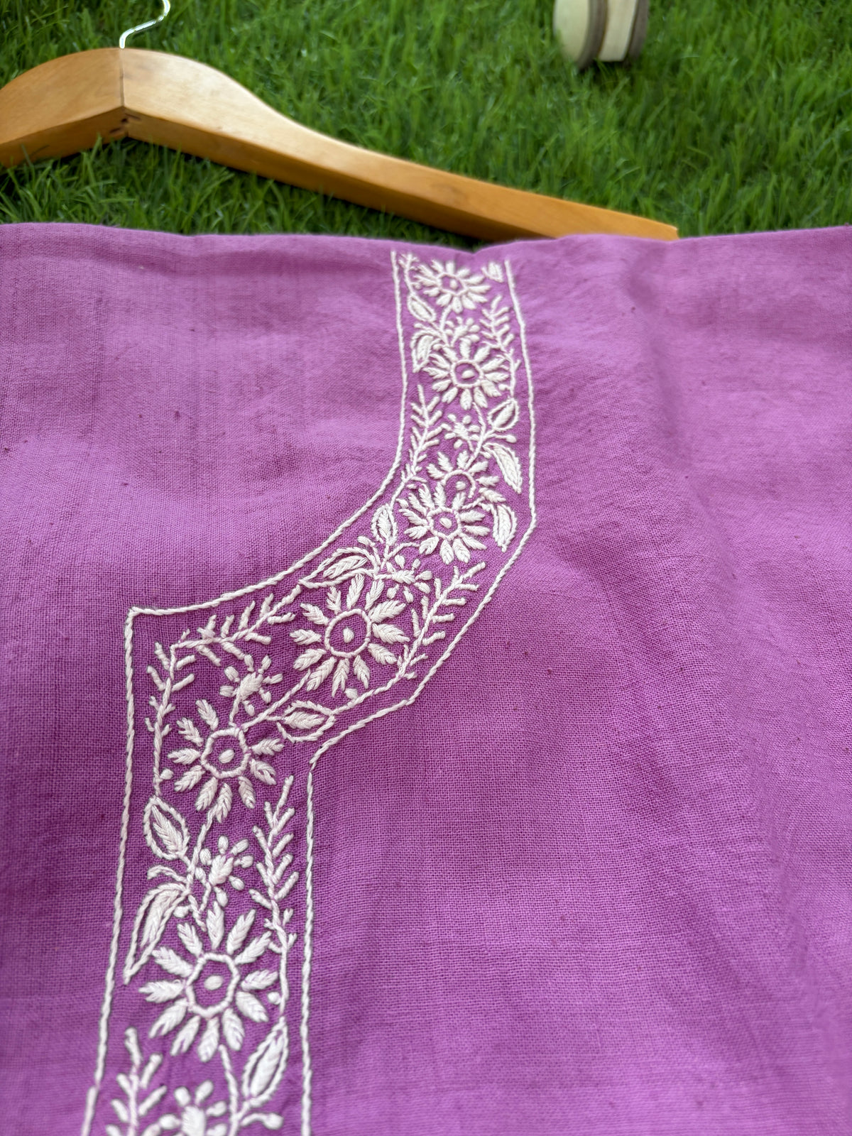 Pure handwoven khadi Kurta
