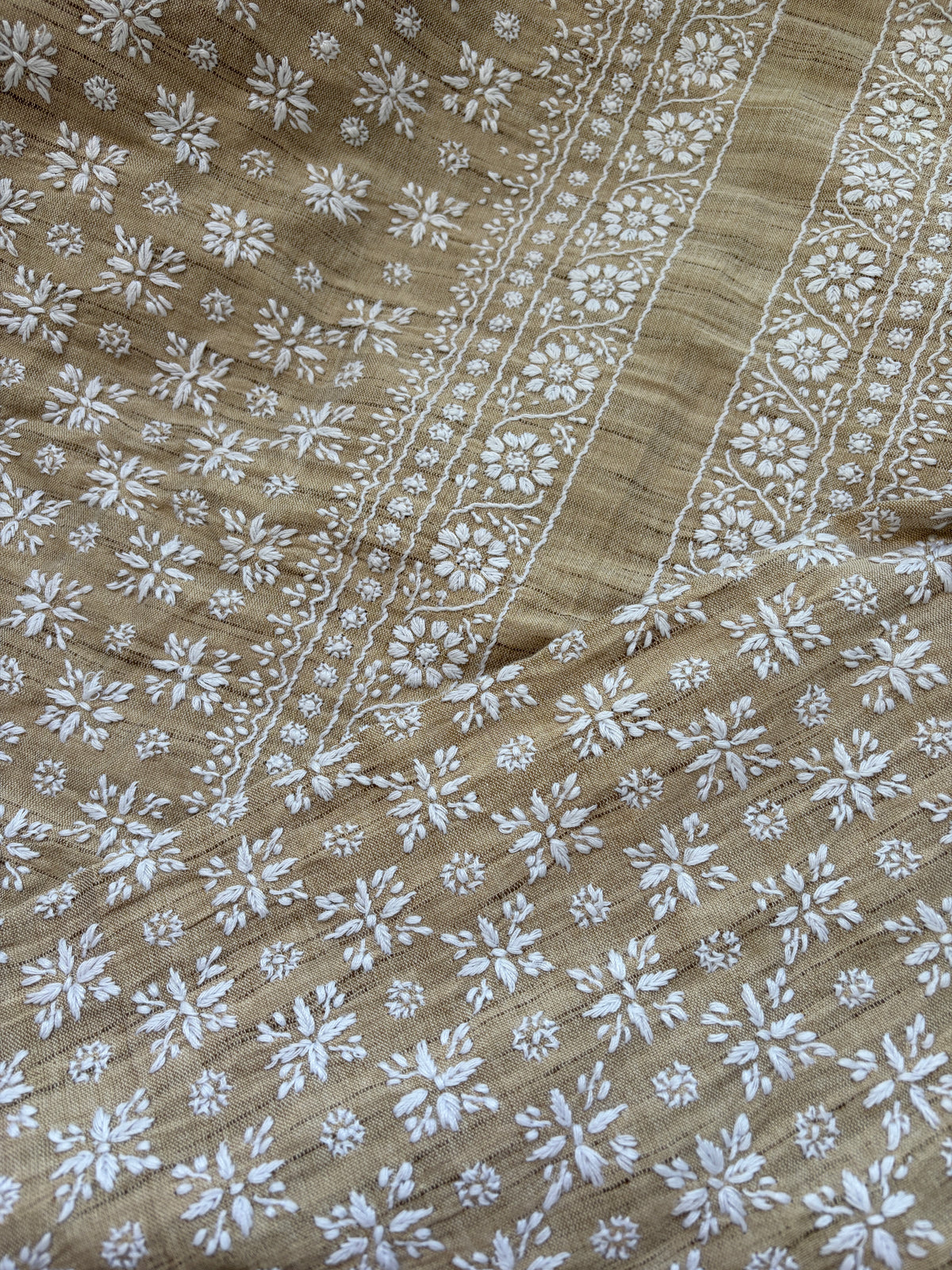 Chikankari khadi Kurta