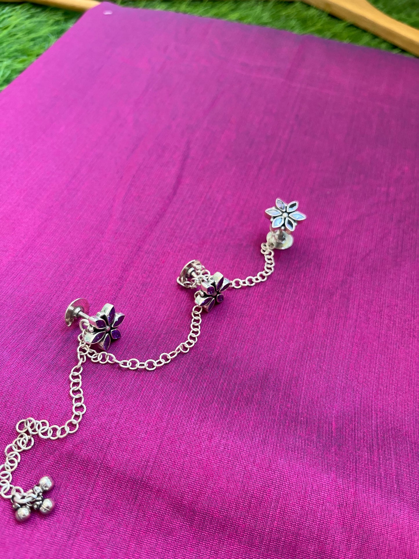 Cotton Silk plain fabric