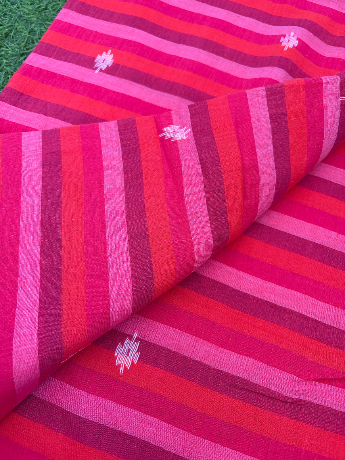 Jaamdani mul fabric