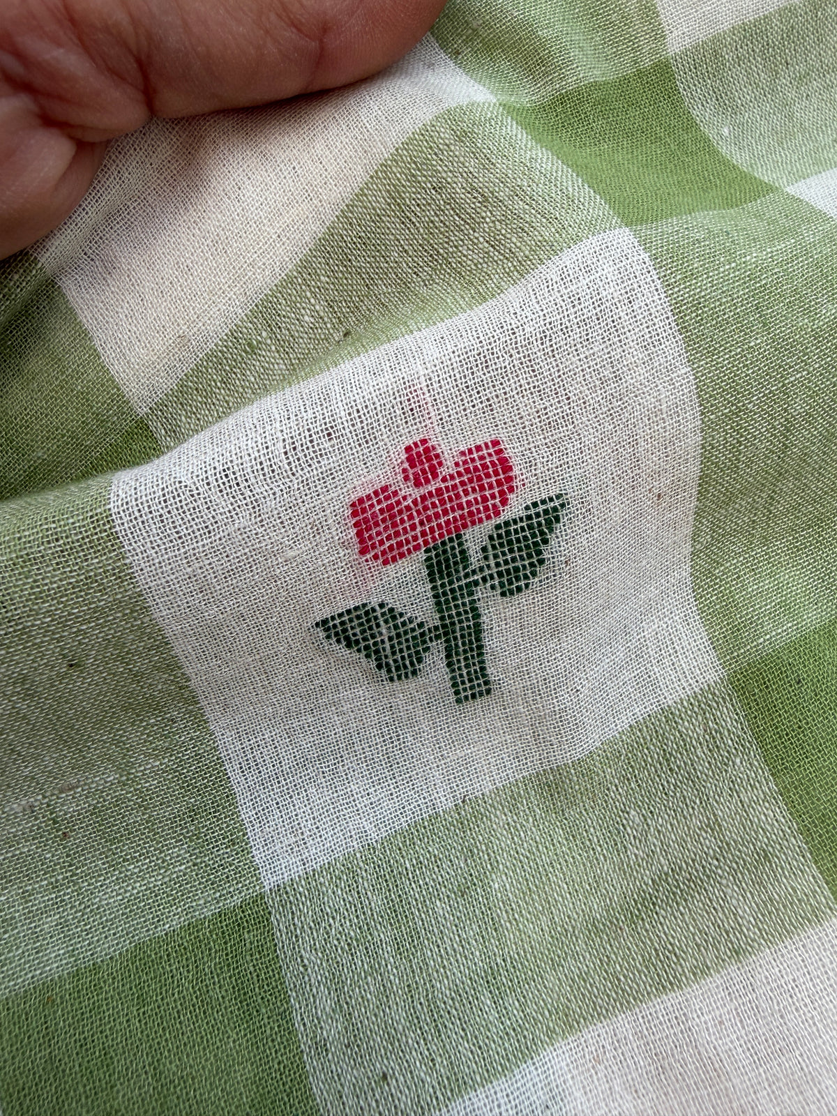 Jaamdani mul fabric