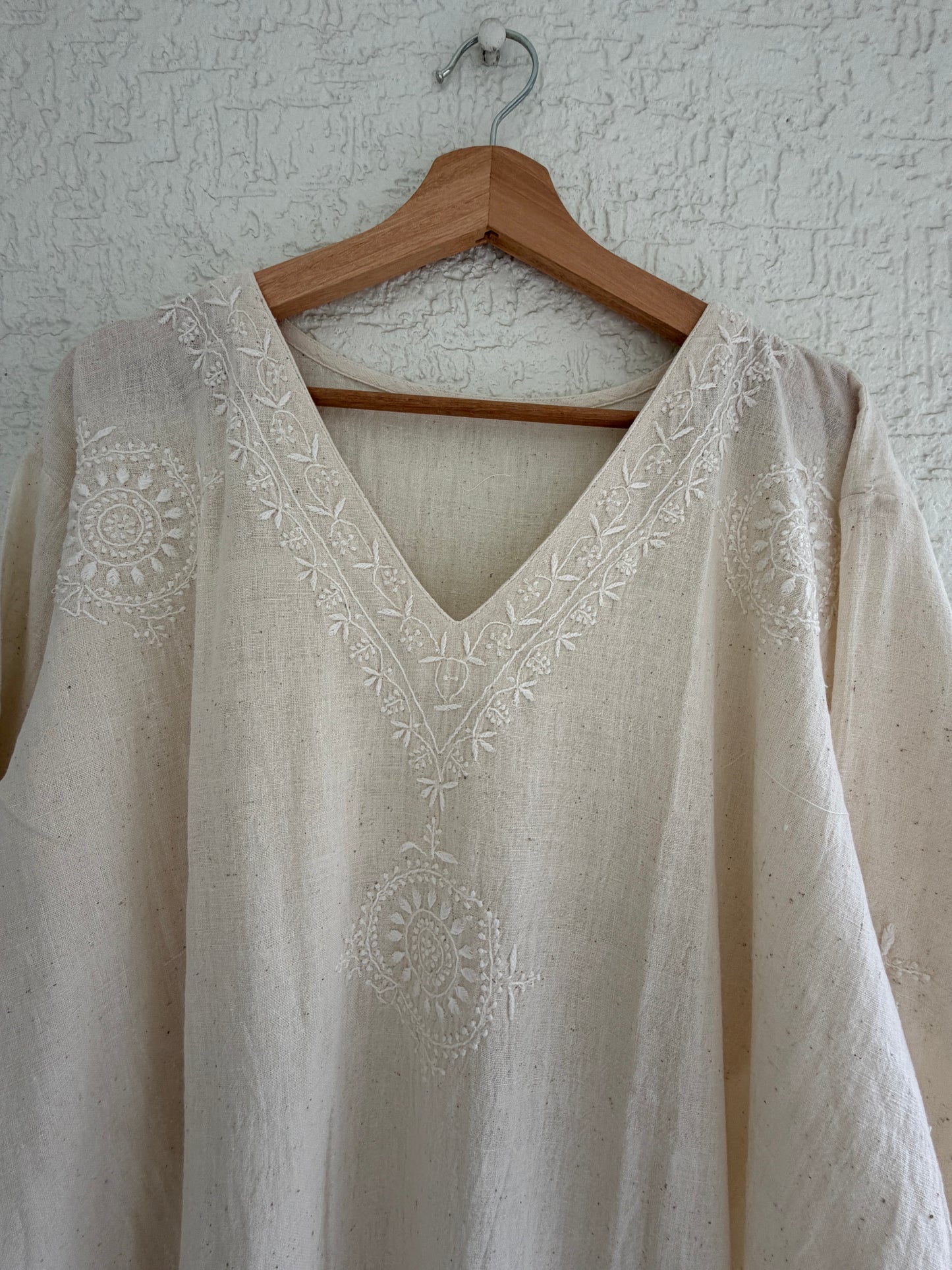Kala cotton Kurta ( Semi Stitched)