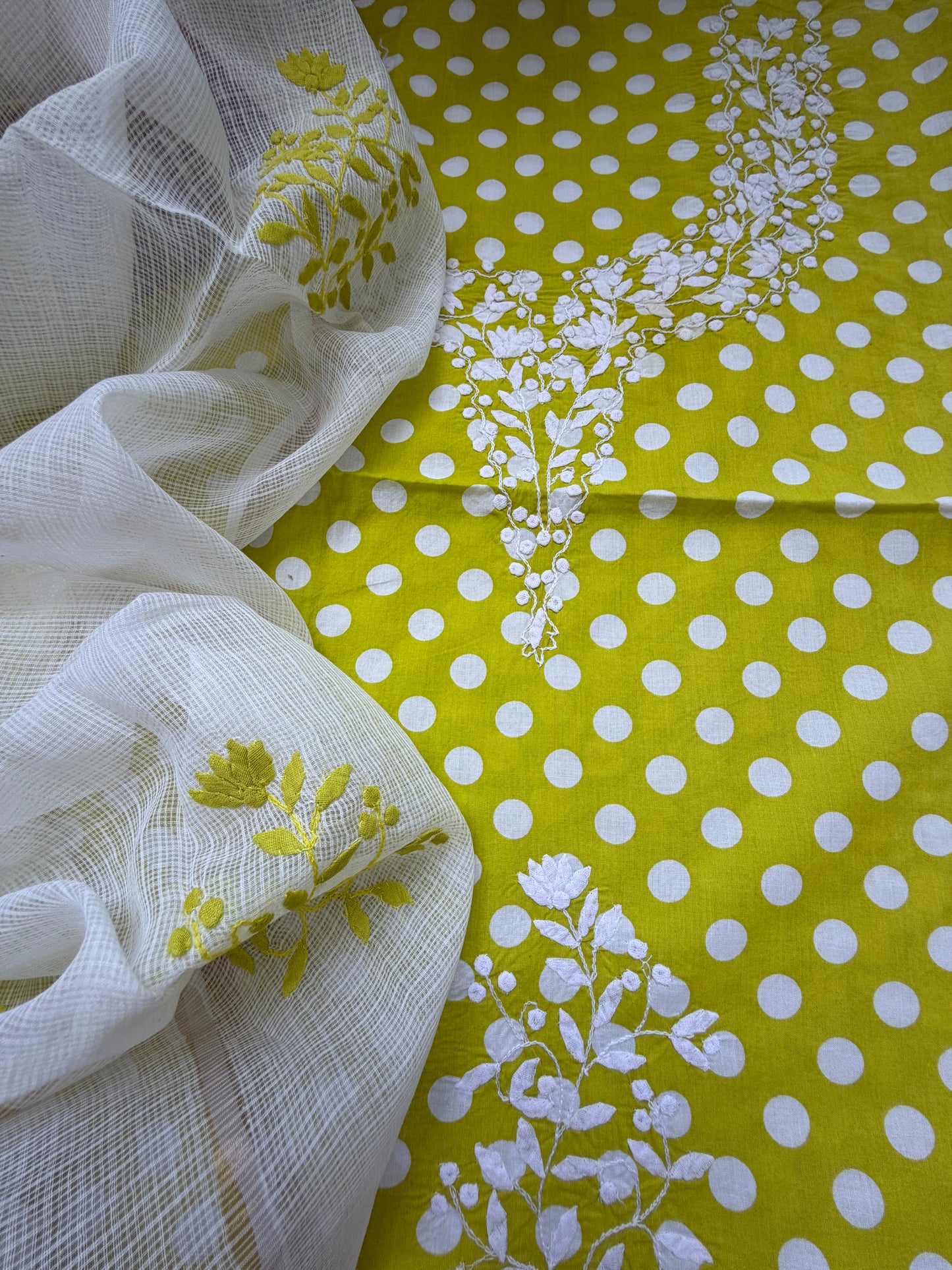 Patti kaam kurta Dupatta