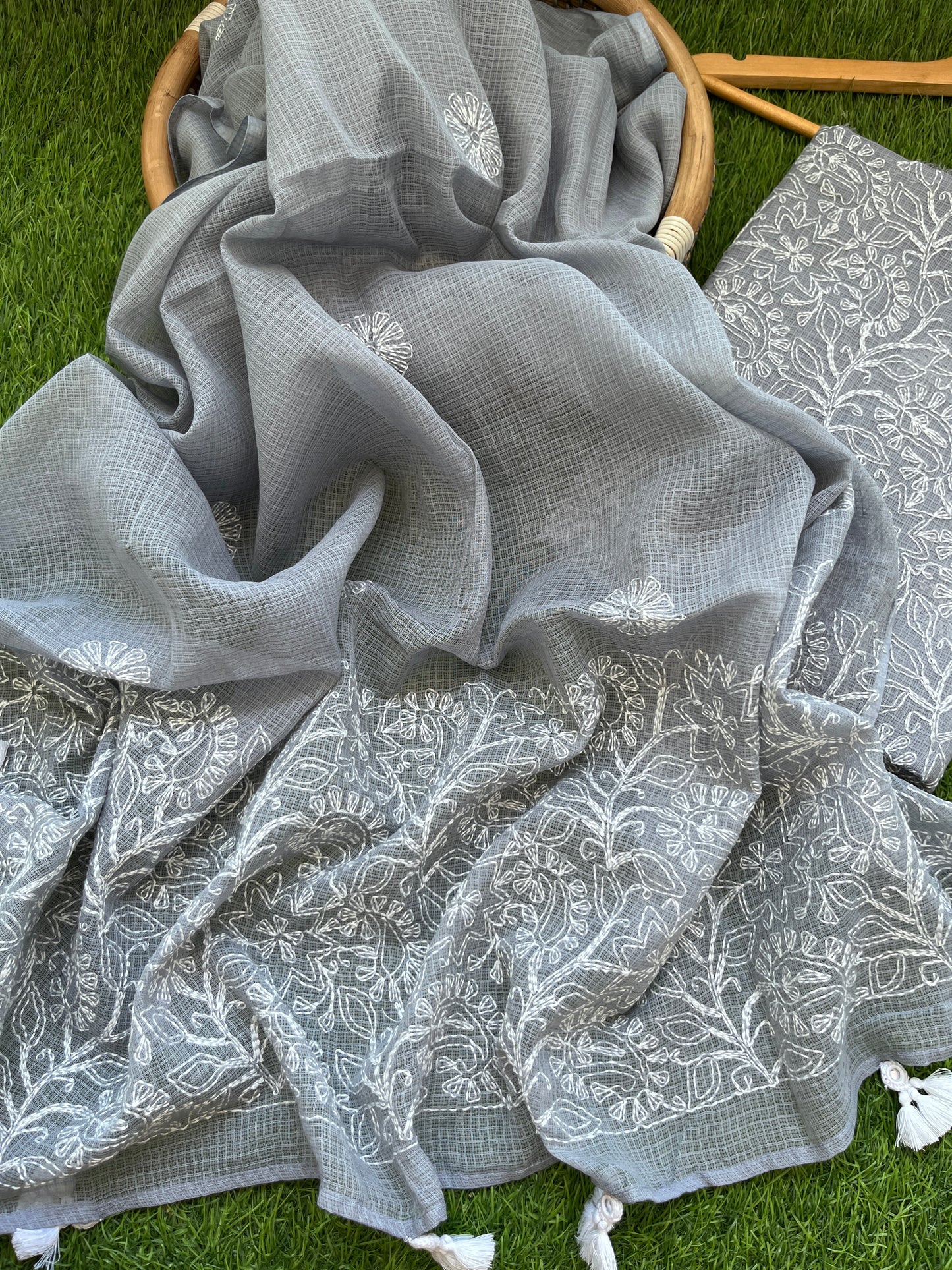 Kota Chikankari Kurta Dupatta