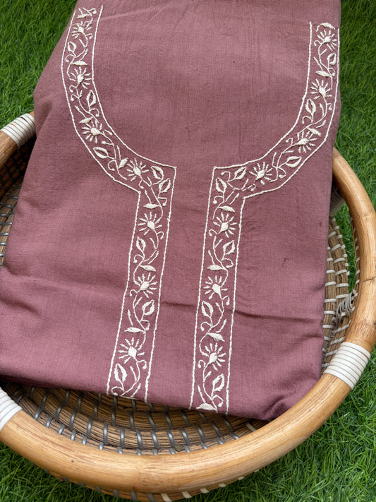 Pure handwoven khadi Kurta
