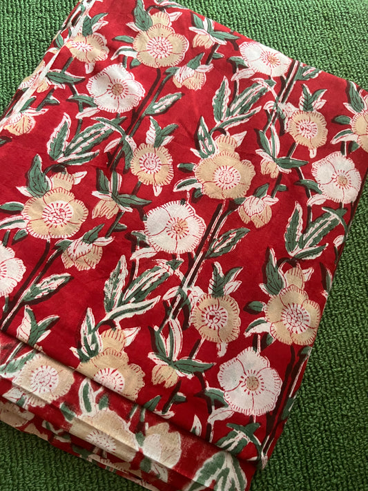 Flat 600-Cotton print