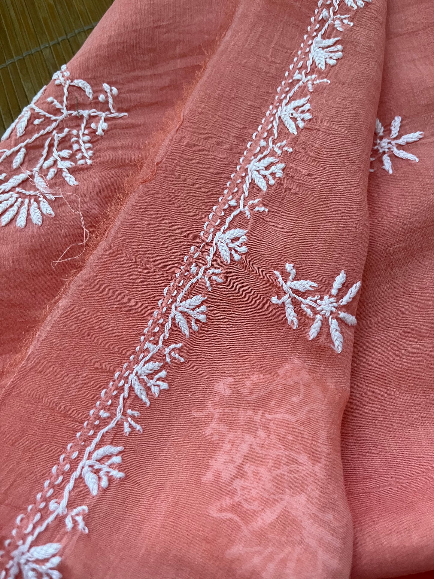 Chanderi Chikankari Kurta Dupatta