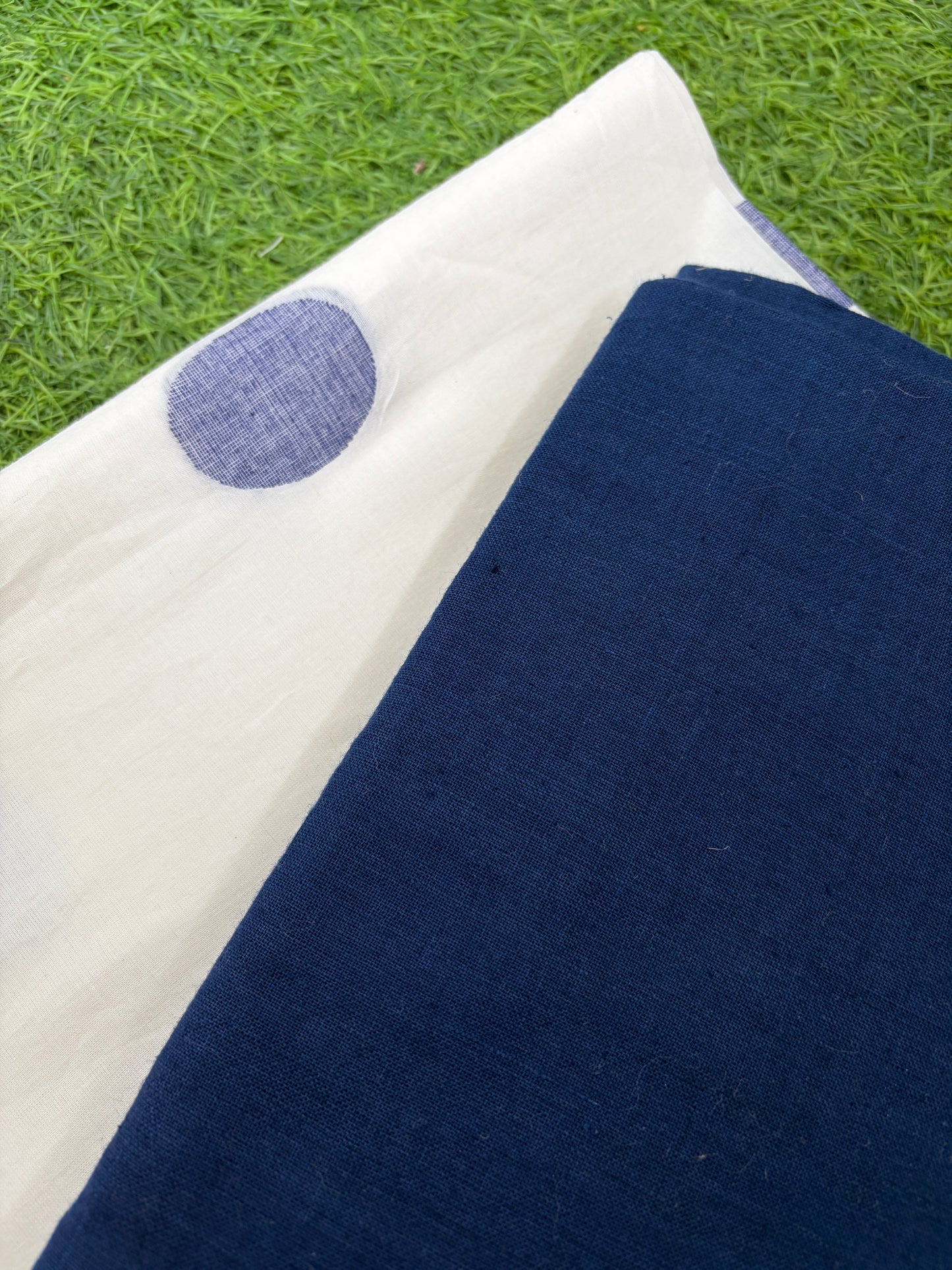 JAamdani khadi kurta Bottom