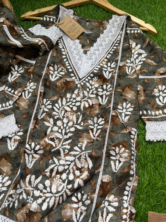 Cotton kurta bottom