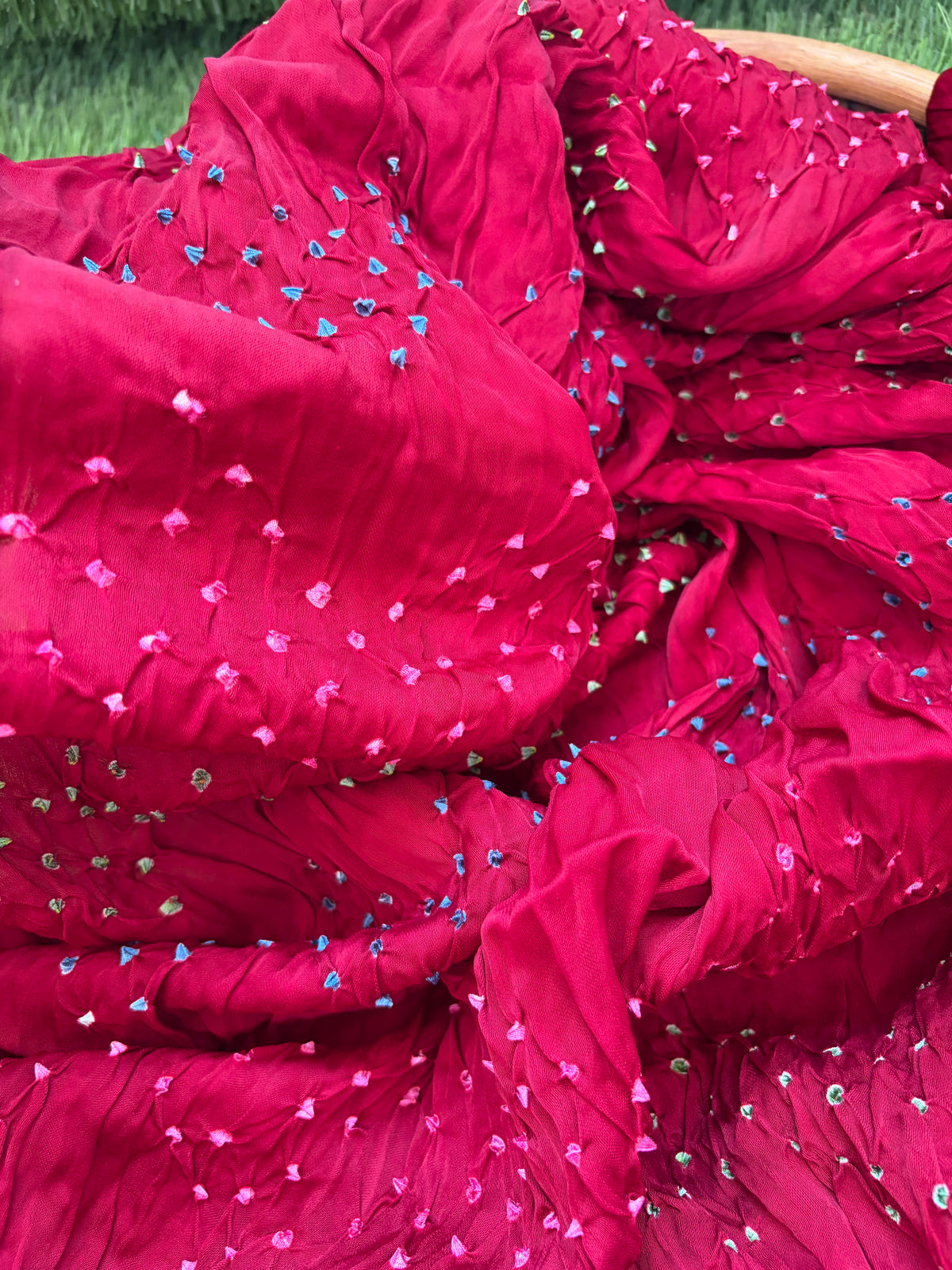 Modal Bandhani kurta bottom dupatta