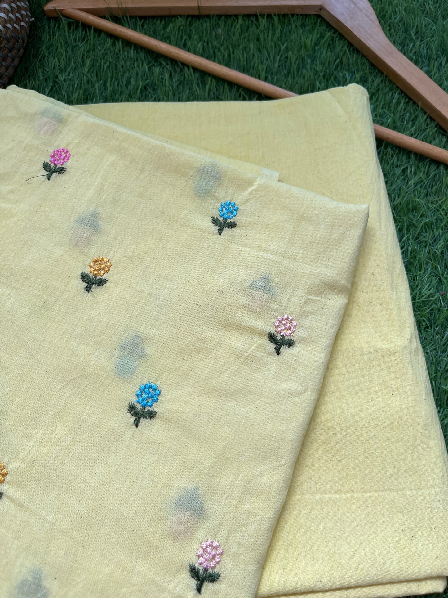 Embroidered Cotton kurta Bottom