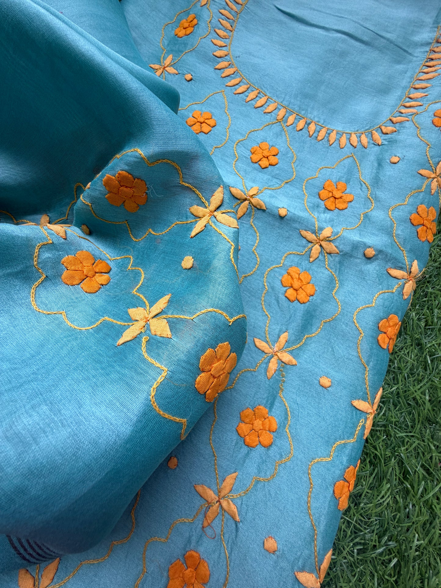 Patti kaam kurta Dupatta