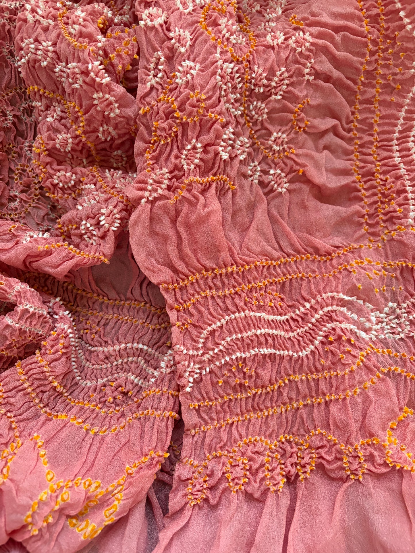 Bandhani chinon Dupatta