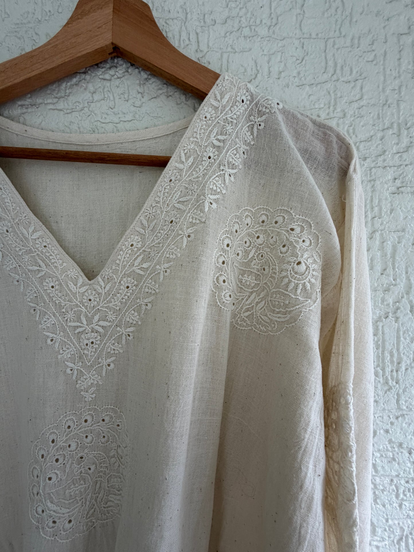 Kala cotton Kurta (Semi stitched)