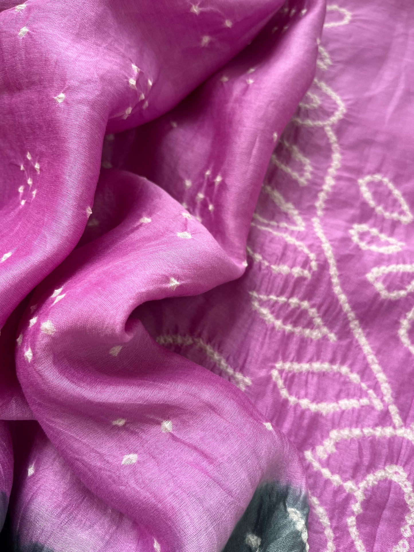 Chanderi Bandhani kurta dupatta