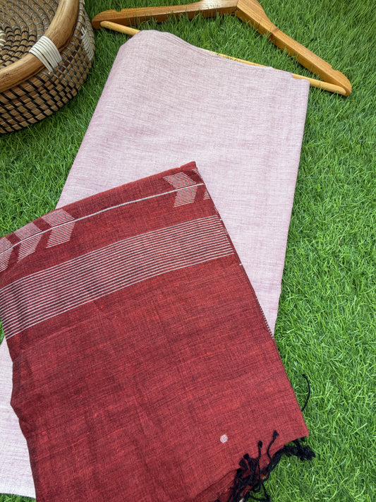 Jaamdani Mul dupatta mangalgiri kurta Bottom