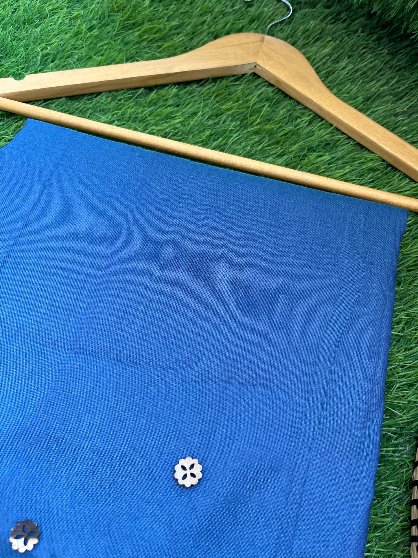 Cotton Silk plain fabric