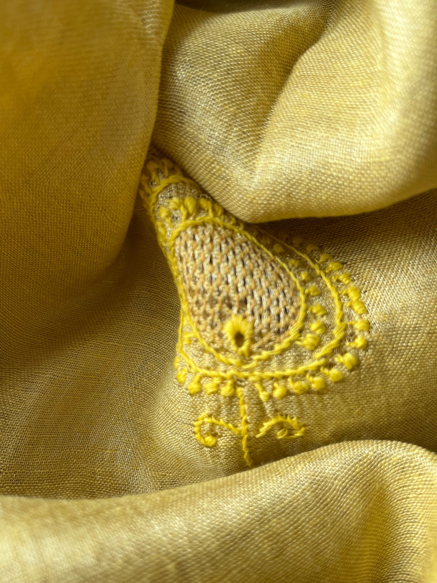 Cotton block print kurta bottom fabric chikan work dupatta