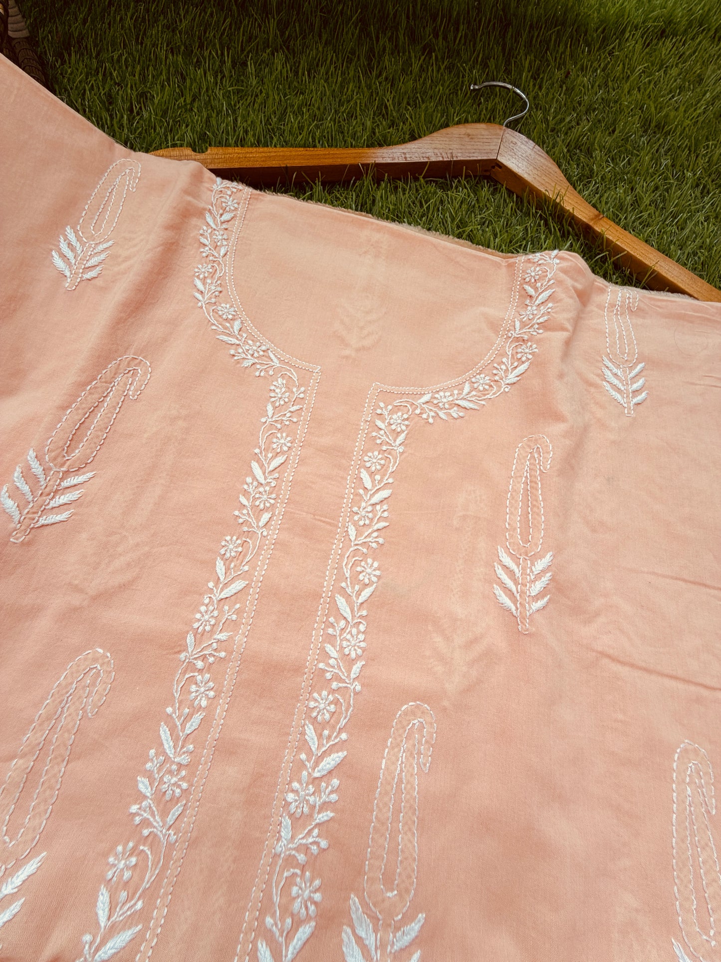 Chikankari cotton Kurta