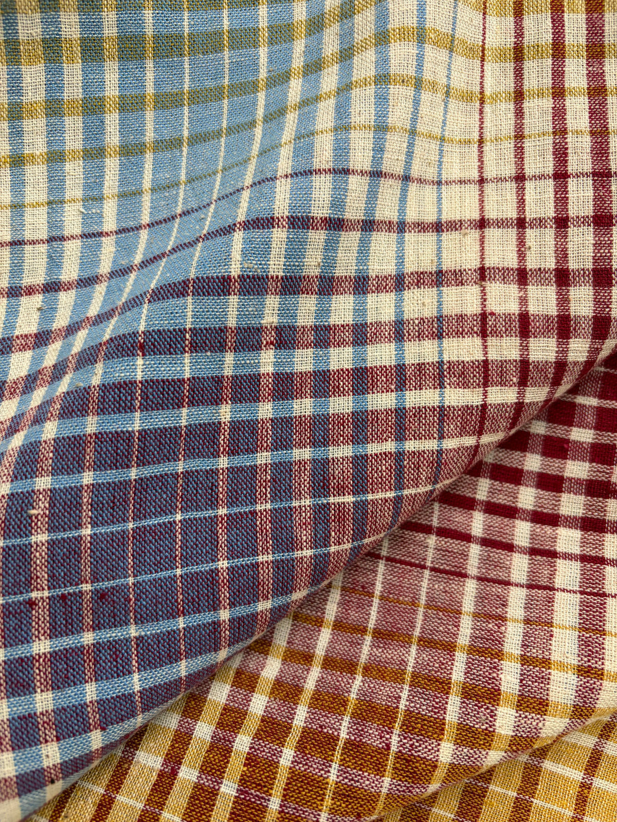 Handwoven organic kala Cotton fabric