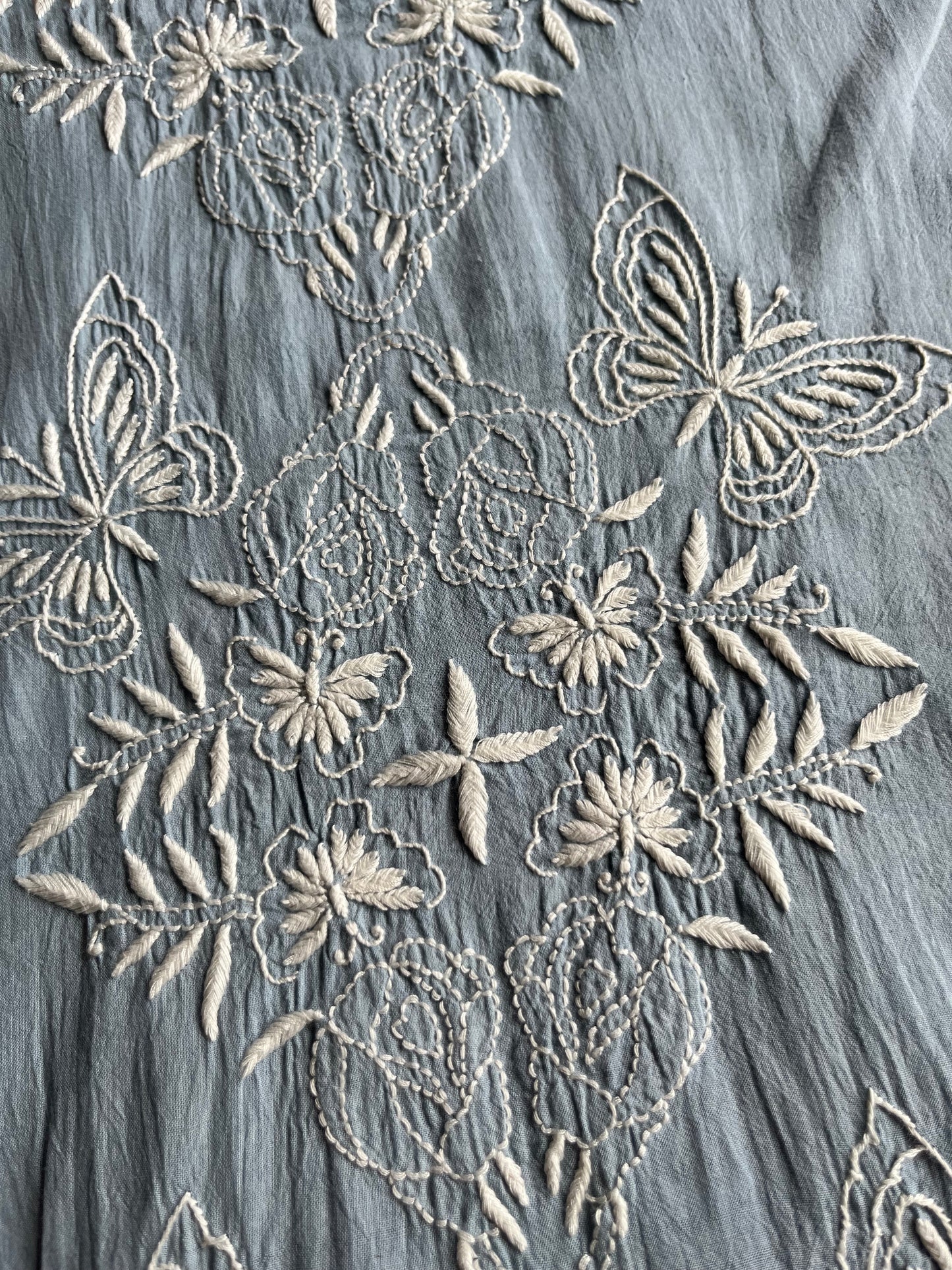 Kala cotton chikan kurta