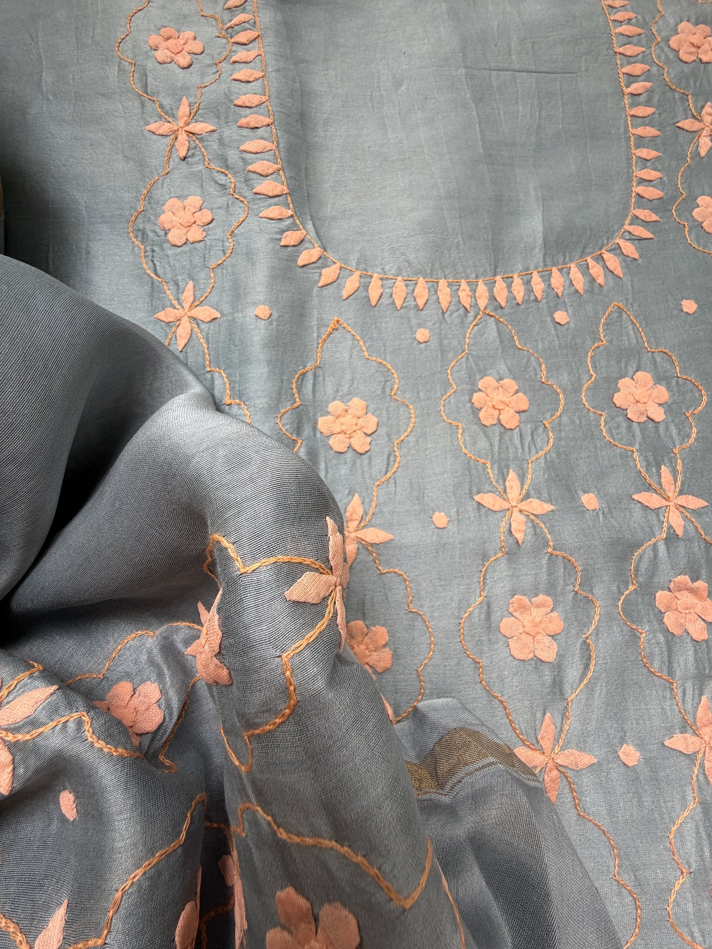 Patti kaam kurta Dupatta