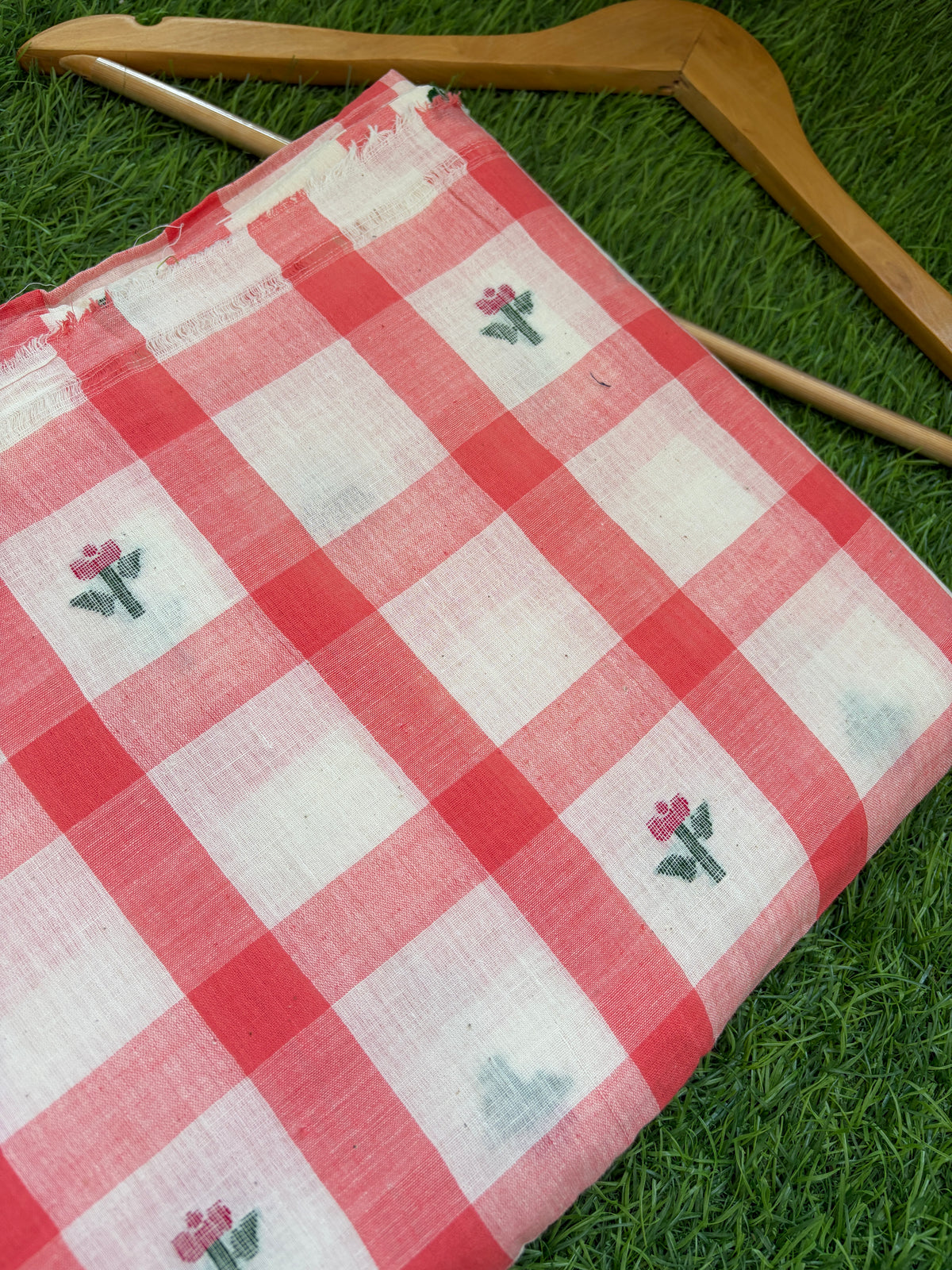 Jaamdani mul fabric