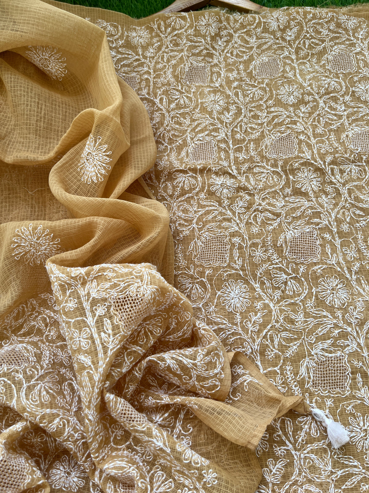 Kota Chikankari Kurta Dupatta