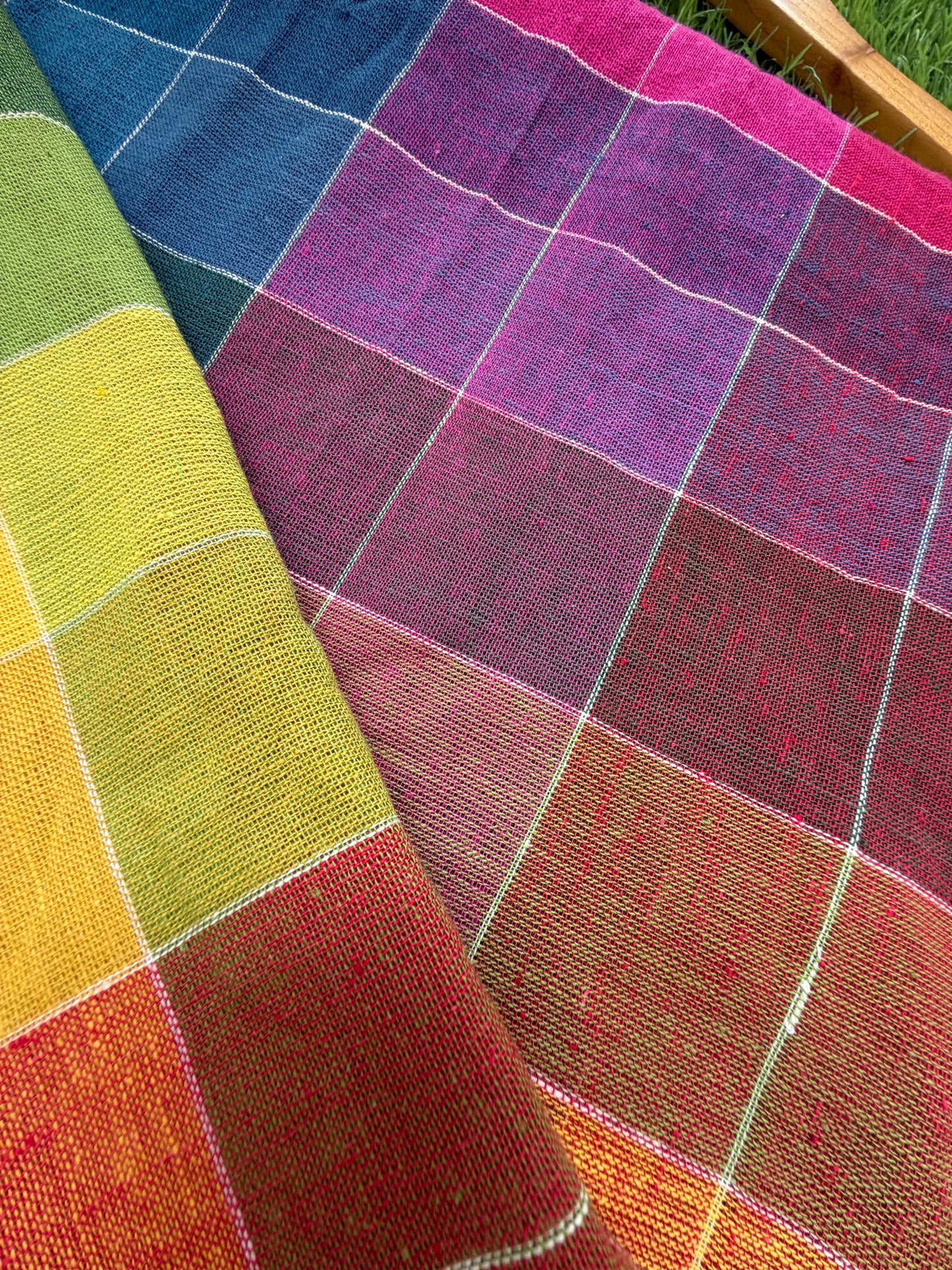Handwoven organic kala Cotton fabric
