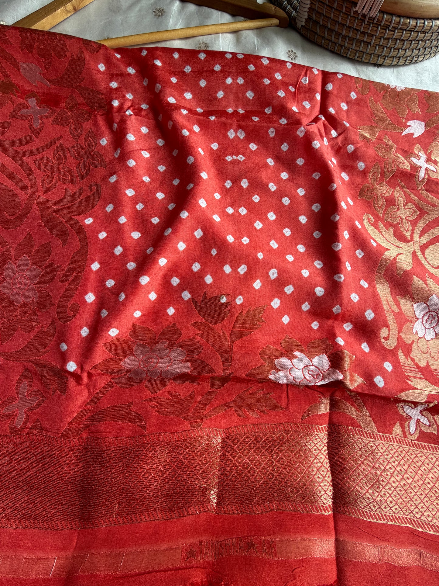 Modal Bandhani kurta bottom dupatta