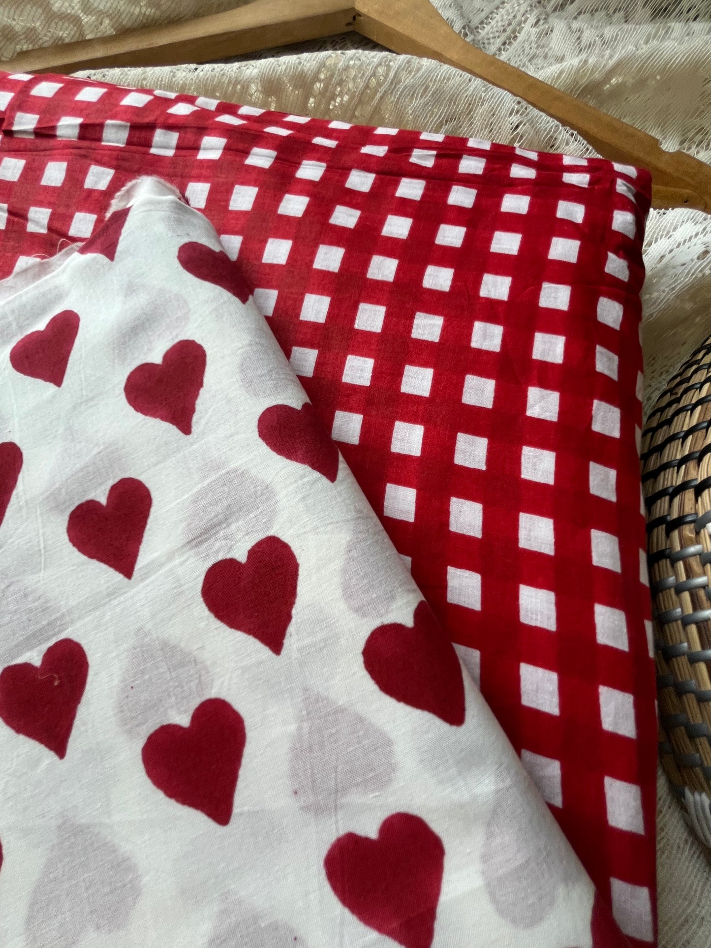 Check Cotton kurta Bottom