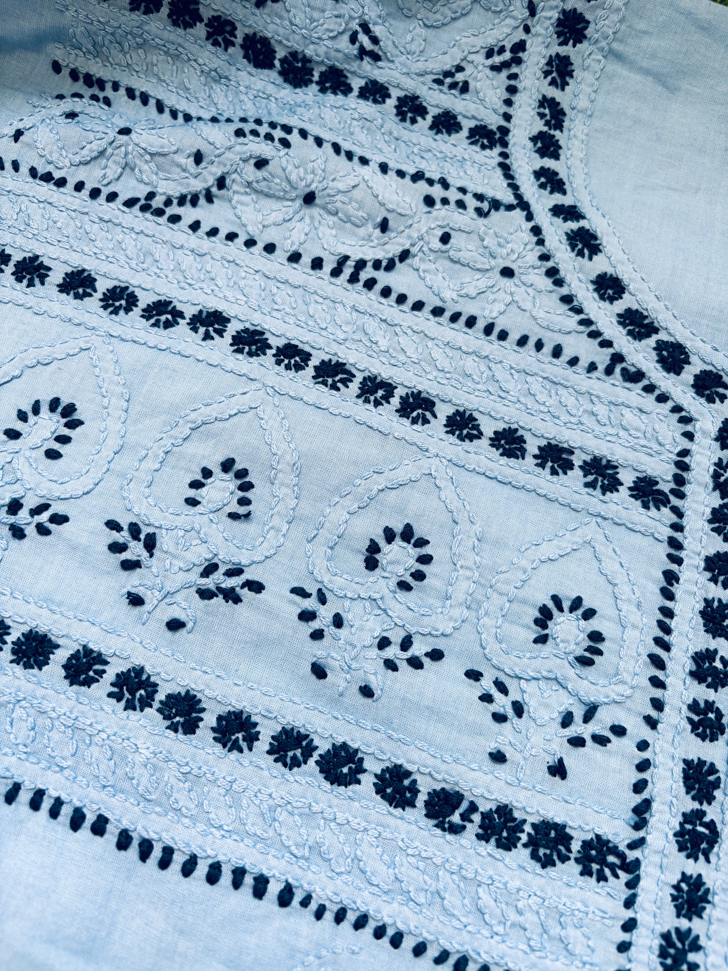 Chikankari cotton Kurta