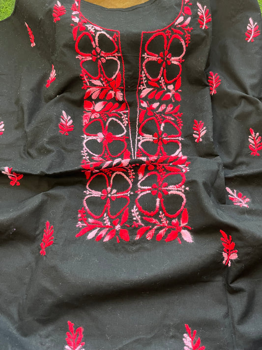 Cotton chikankari kurta