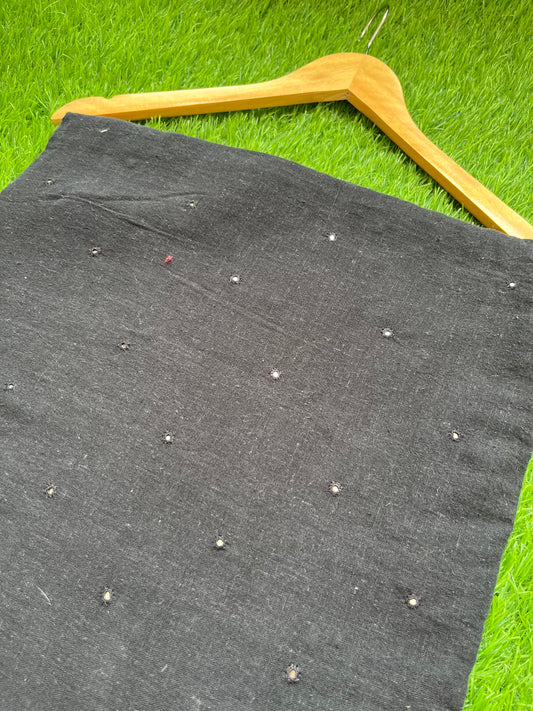 Handwoven organic kala Cotton fabric