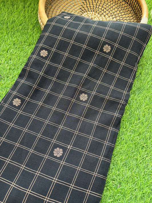 Jaamdani mul fabric