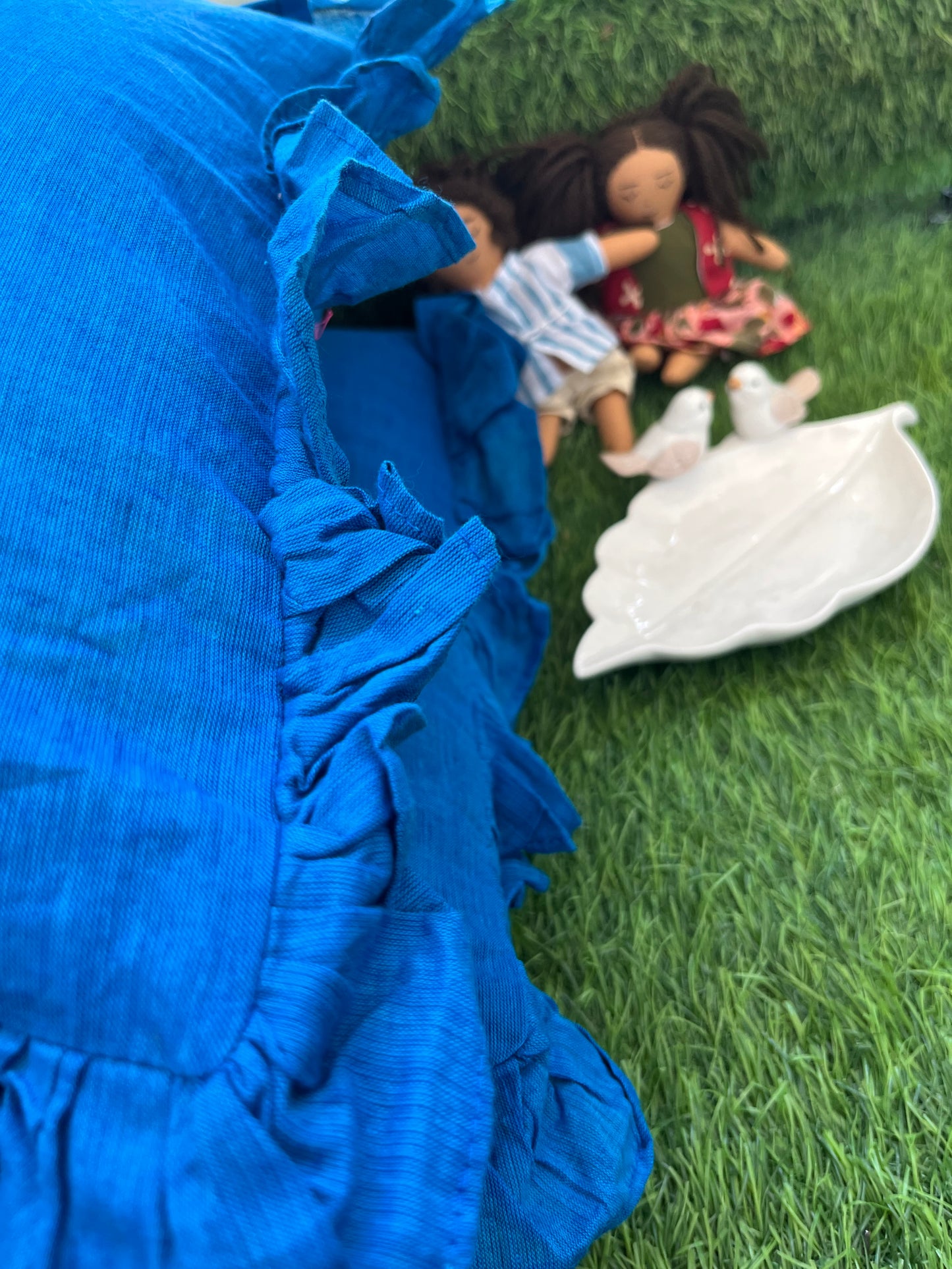 Cotton cushion cover set