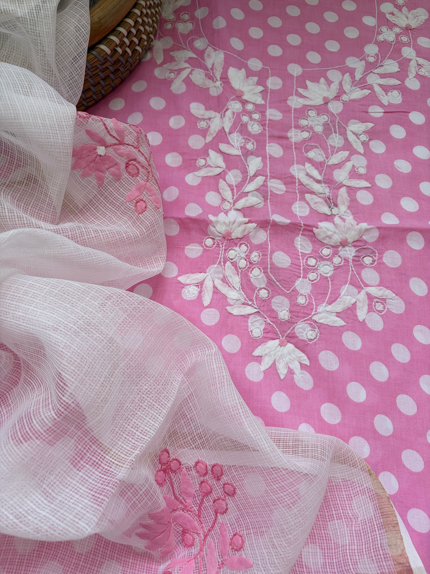 Patti kaam kurta Dupatta