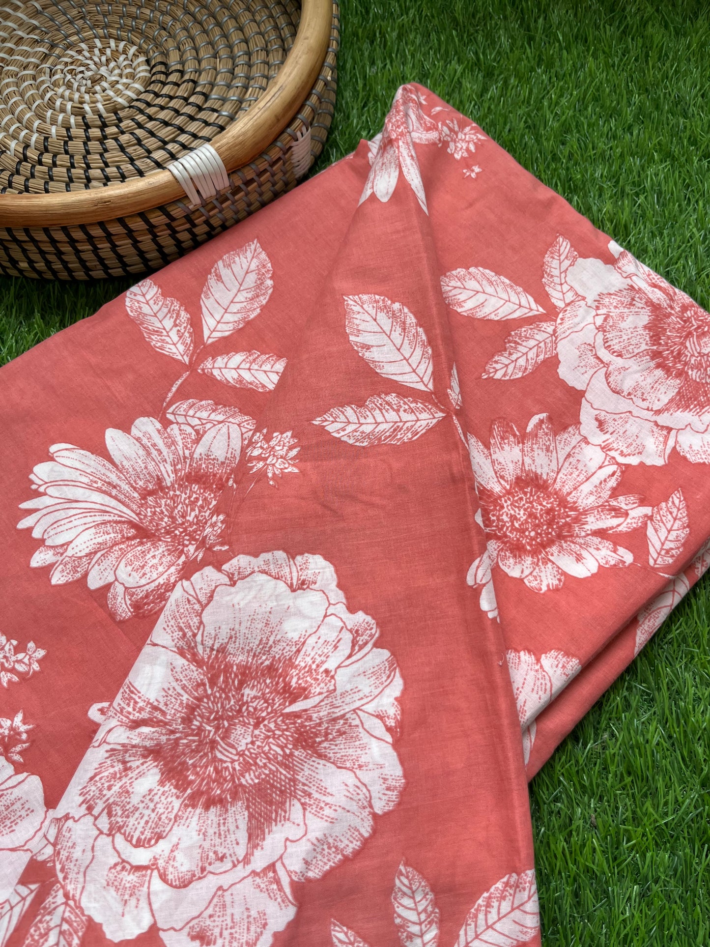 Screen Print Cotton fabric
