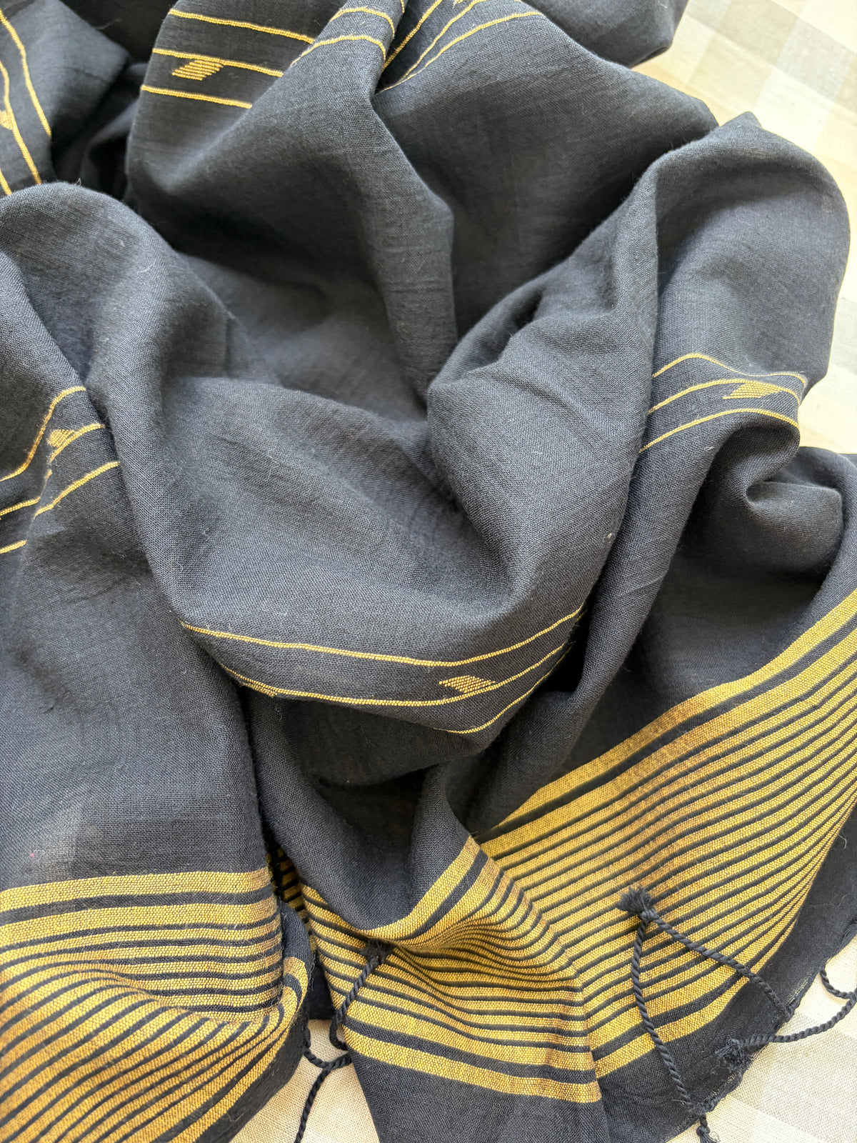 Jaamdani Mul dupatta khadi kurta Bottom