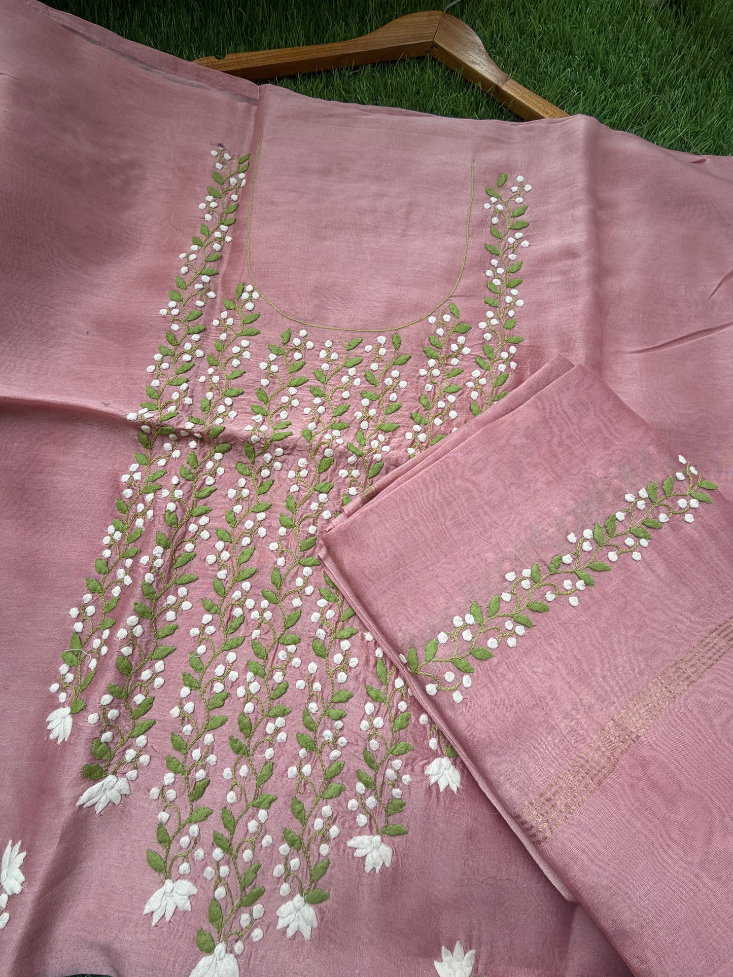 Patti kaam kurta Dupatta
