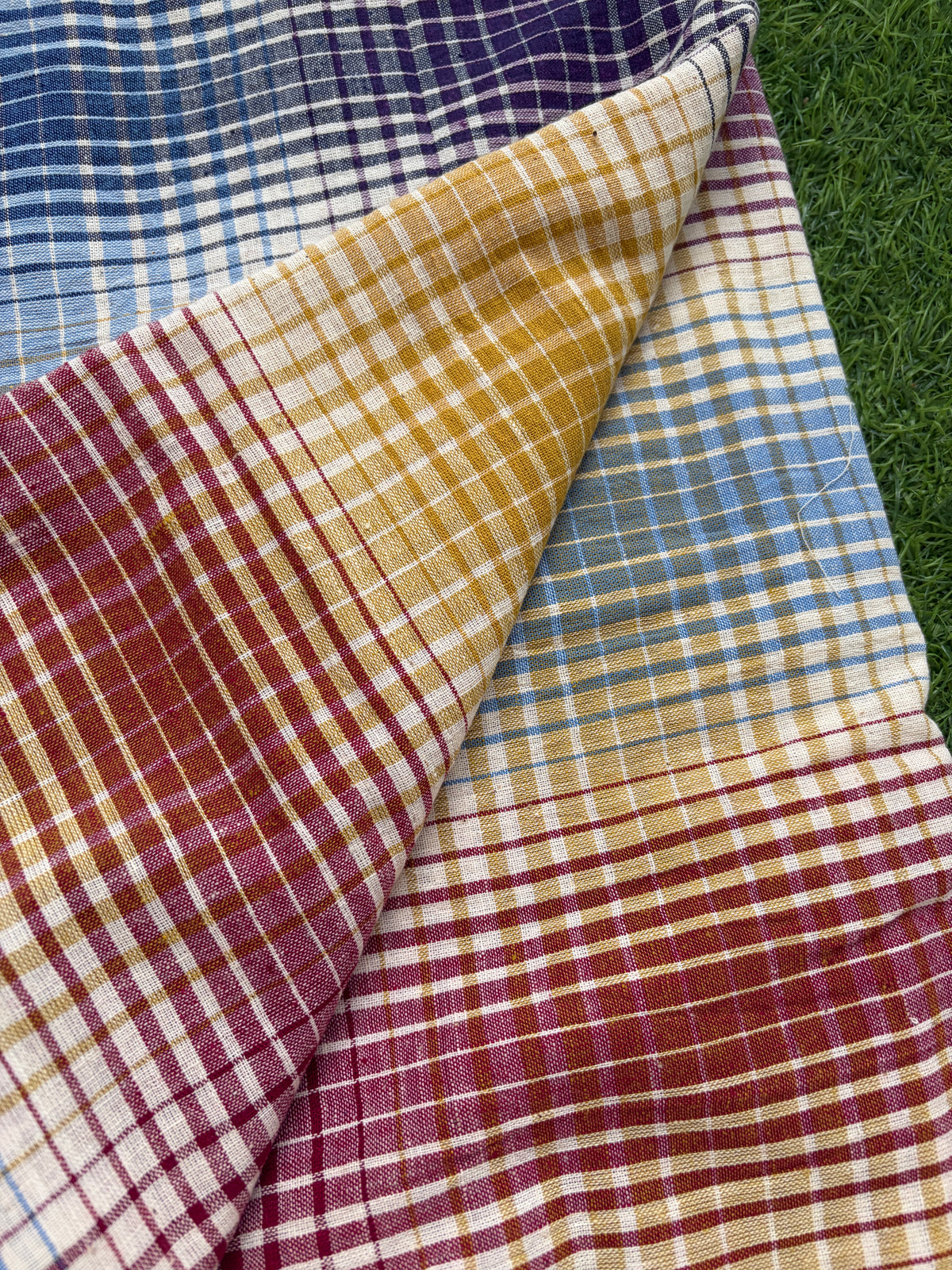 Handwoven organic kala Cotton fabric