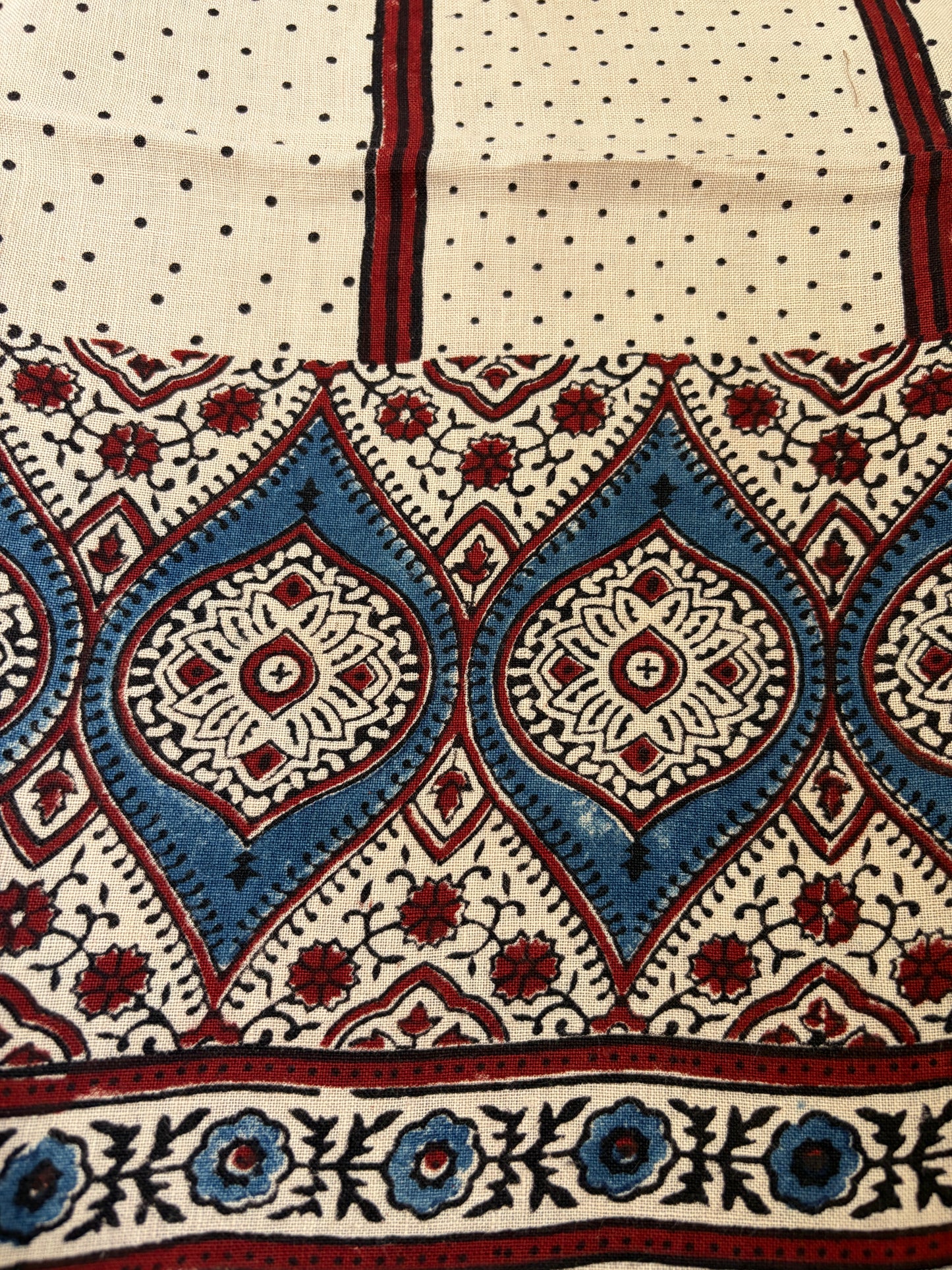 Linen Ajrakh Kurta
