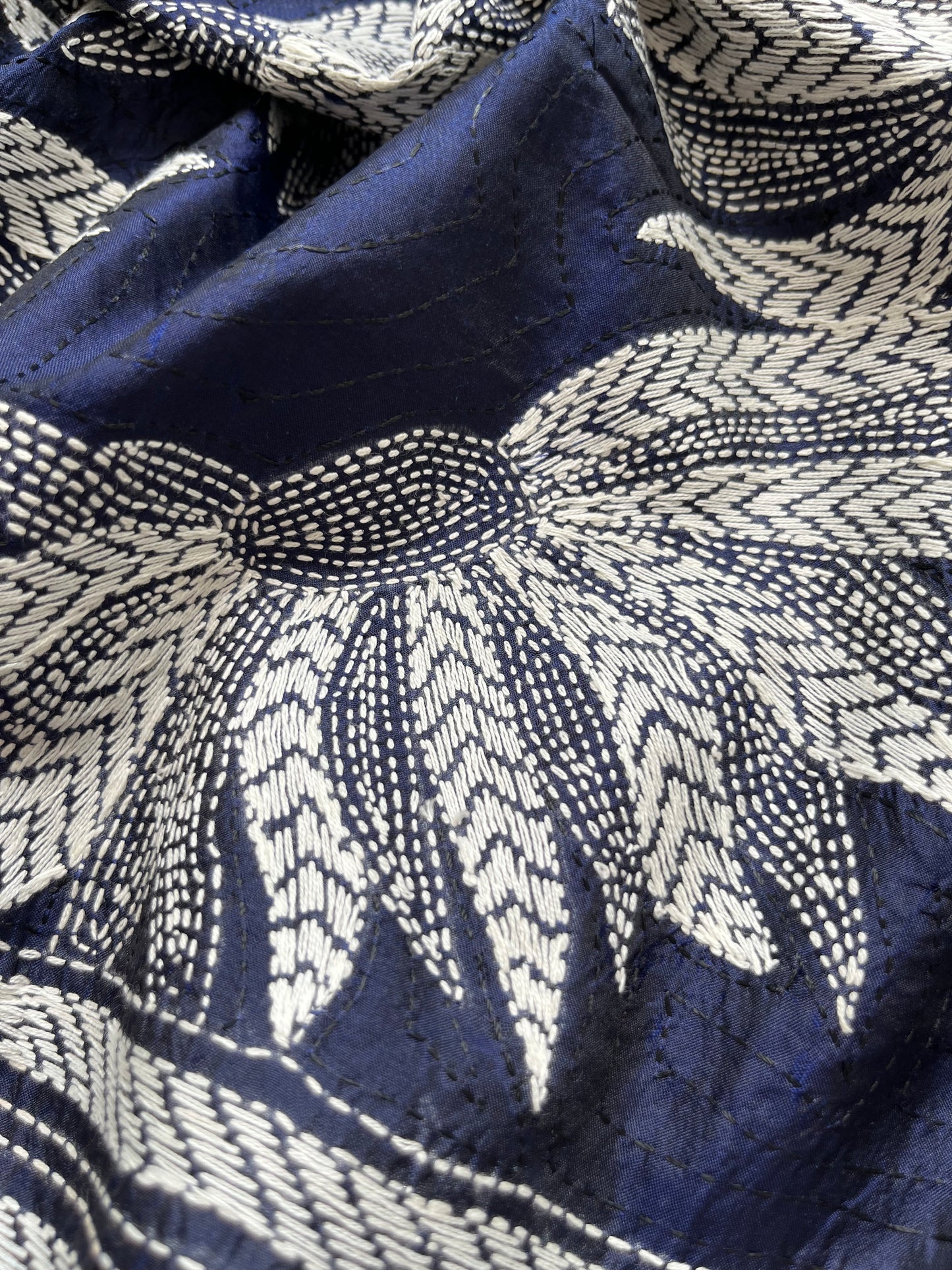 Silk Kantha Dupatta