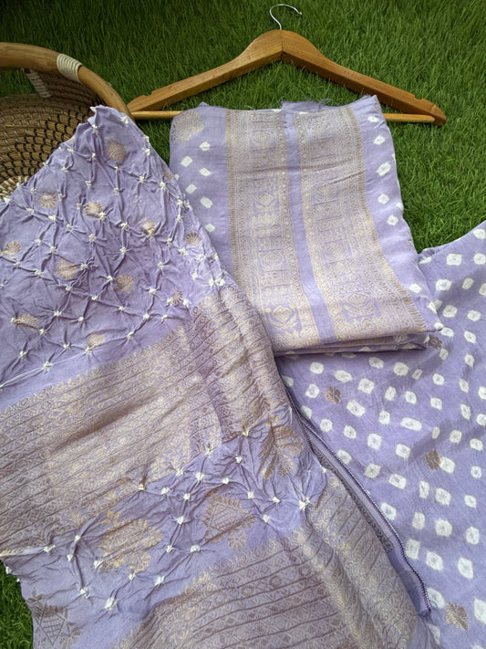 Modal Bandhani kurta bottom dupatta