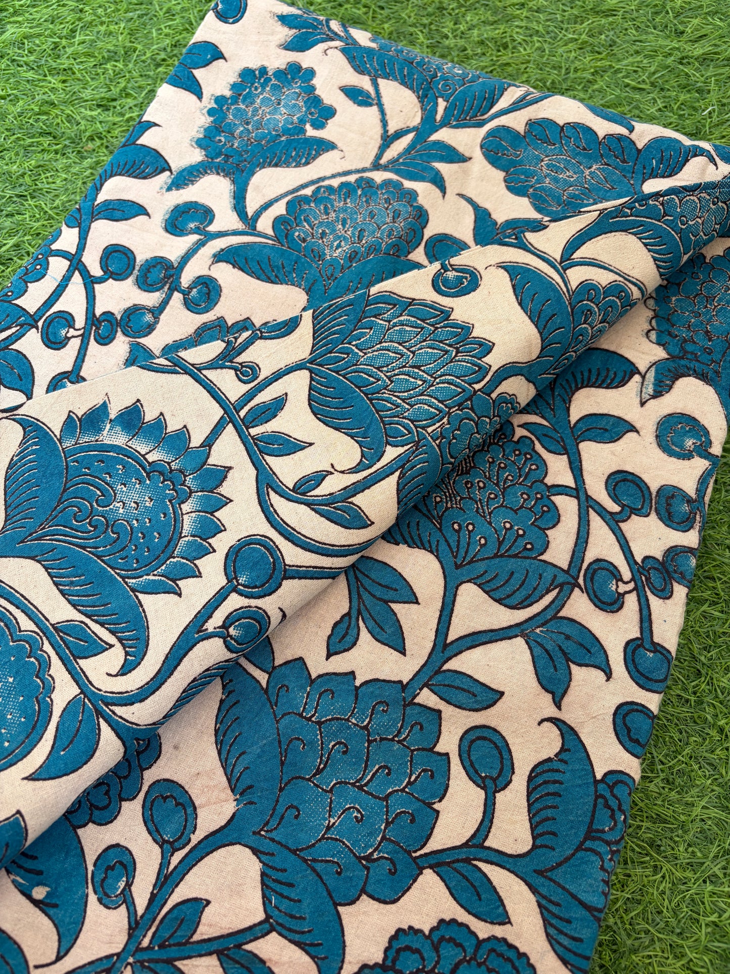 Mangalgiri cotton kalamkari print