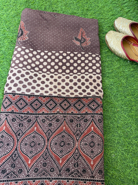 Linen Ajrakh Kurta