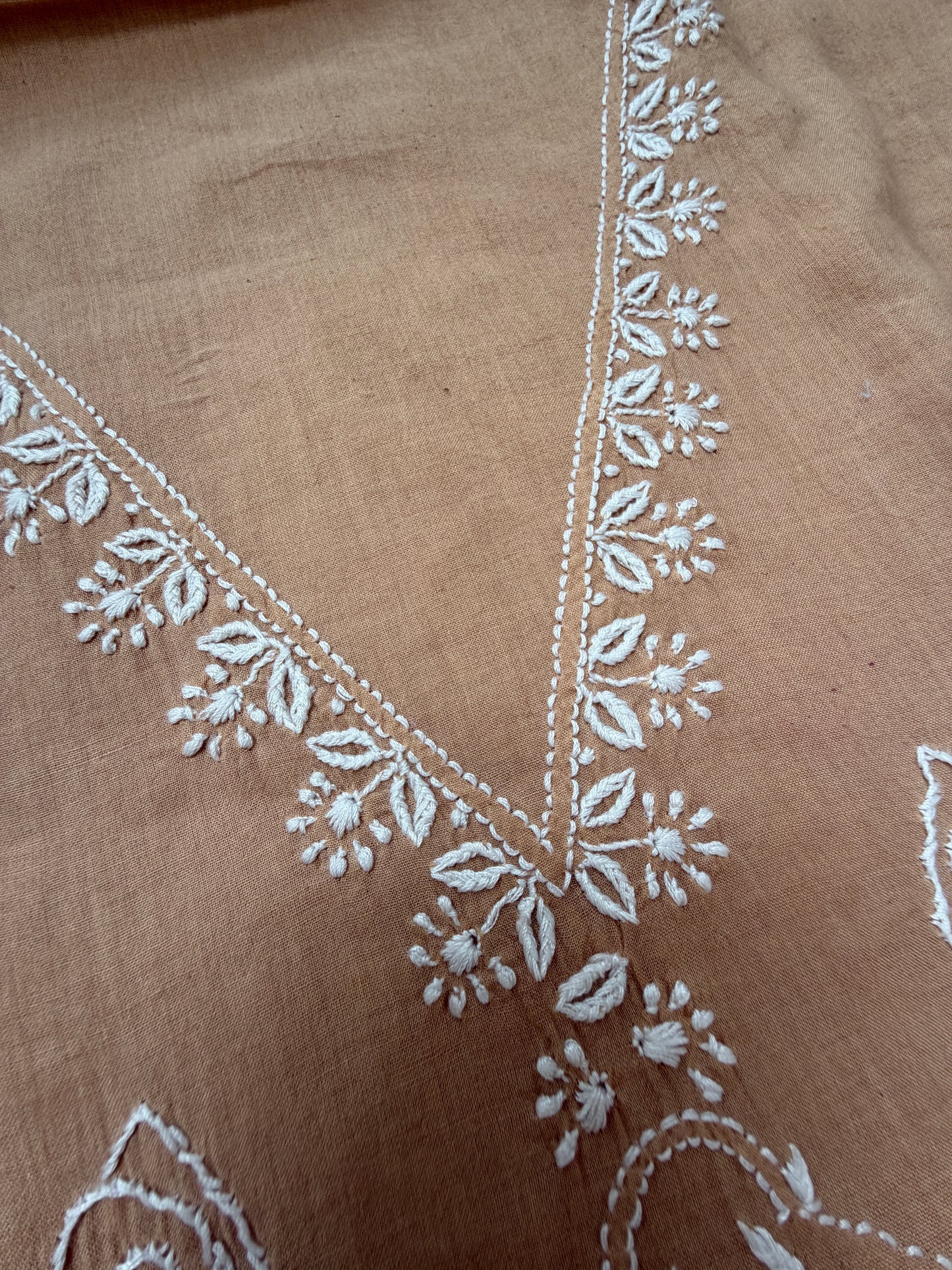 Kala cotton chikan Kurta